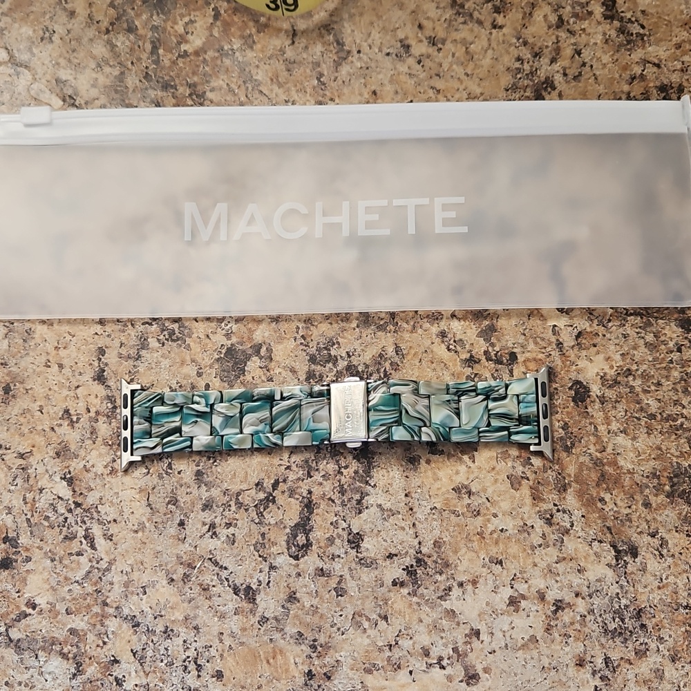 Machete APPLE Multi Green Color Watch Band ; SOLD SEPARATELY